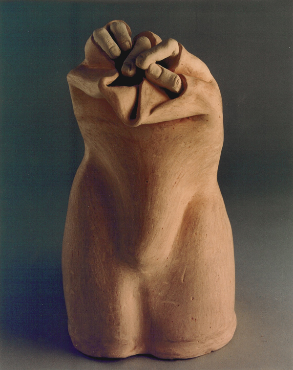 z.t. (Serie Handen en voeten). Hella de Jonge, 1987. Keramiek.