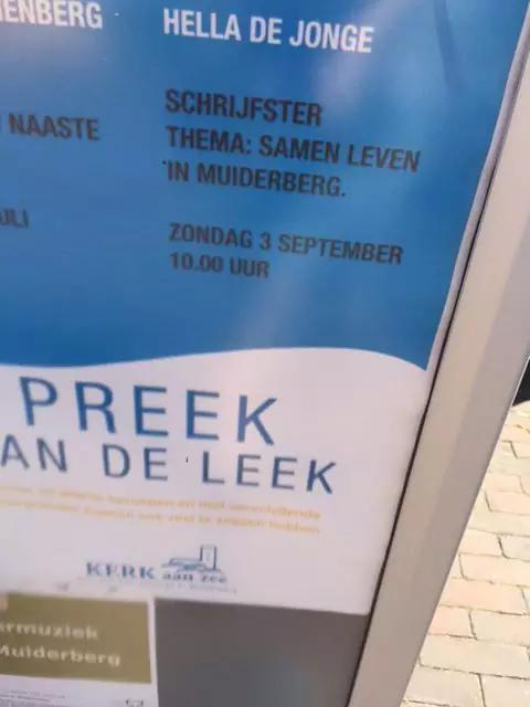 Afbeelding voor voorstelling Preek van de Leek (Kerk aan Zee)