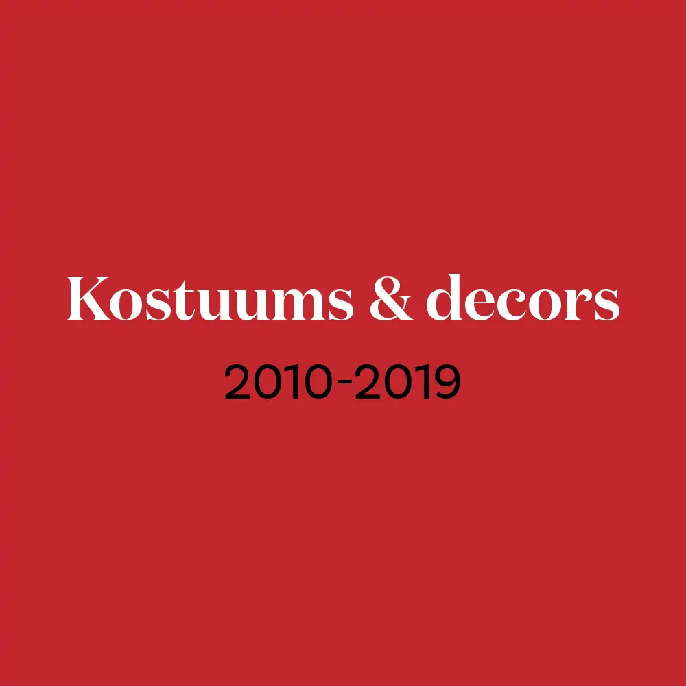 Afbeelding voor voorstelling Kostuums & decors